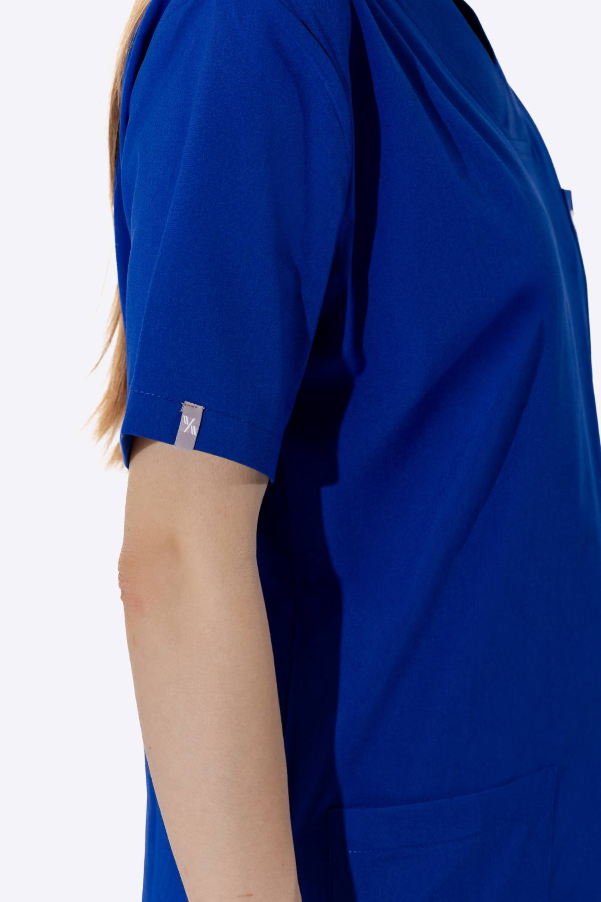 Yula Cerebrum Kadın Scrubs Takımı – Saks Mavisi - Görsel 3