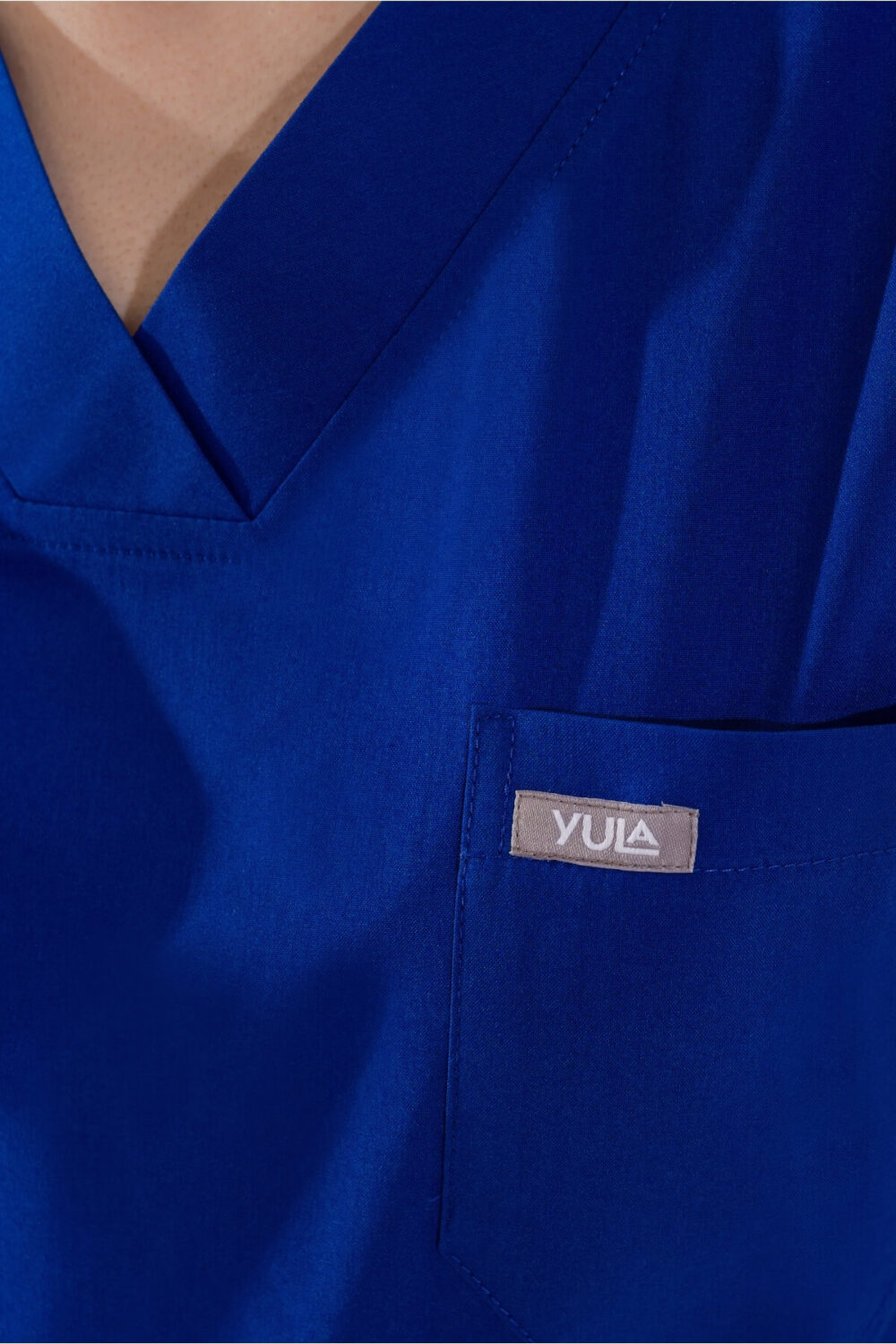Yula Cerebrum Kadın Scrubs Takımı – Saks Mavisi - Görsel 5